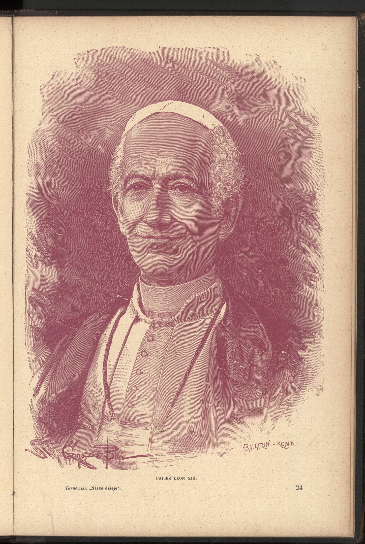 Ein Porträt von Papst Johannes Paul II. mit friedlichem Gesichtsausdruck, geschlossenen Augen und leicht geöffneten Lippen, in einer weißen Soutane und einer weißen Barette vor einem weißen Hintergrund.